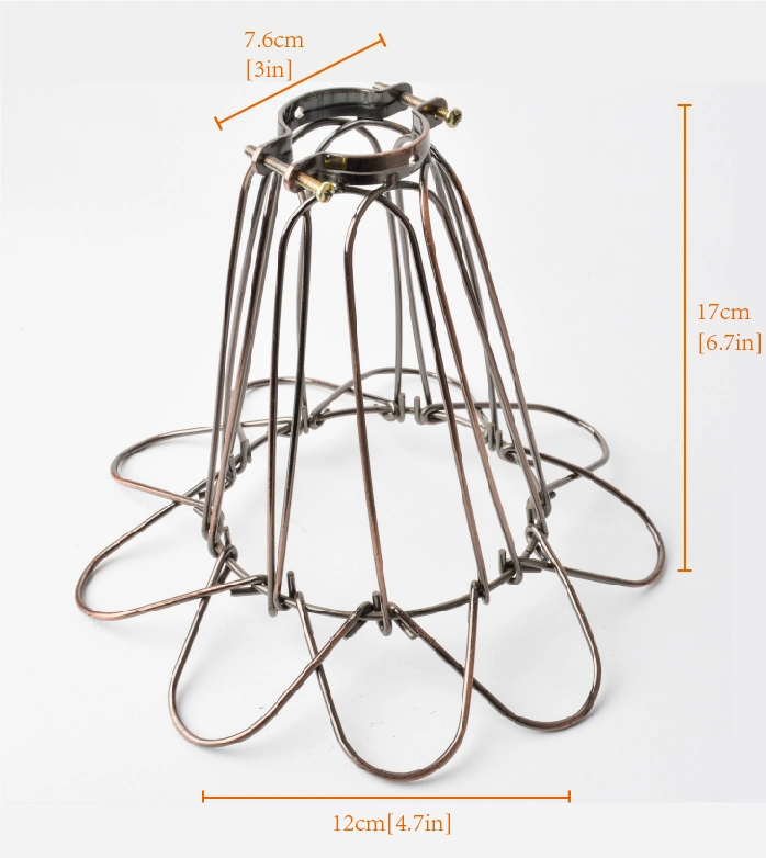 Nordic Pendant Lights Cage Industrial Vintage Loft Black Iron Art Lamp Shade for Kitchen Living Room